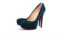 Immagine di Louboutin Bianca Veau Velours 140 mm