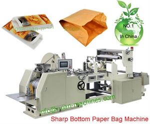 Изображение Food brown kraft paper bag making machine HgdfRFE521j